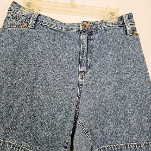Faded Glory Women's Plus Size Blue Denim Shorts Size 20W - Picture 3 of 6